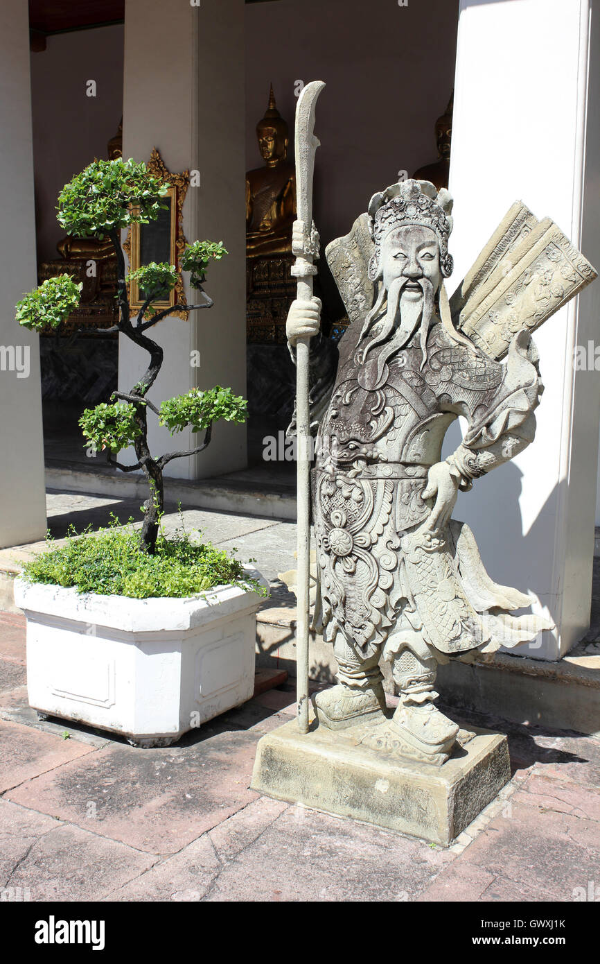 Chinese statue warrior hires stock photography and images Alamy