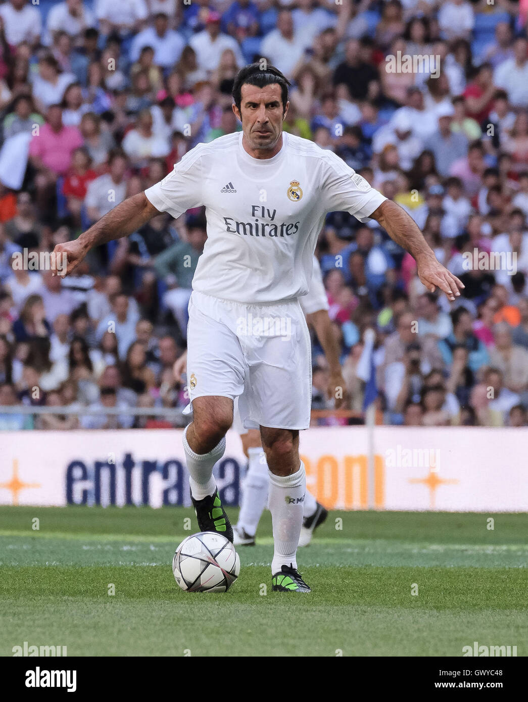 Corazon Classic Charity Football Match Real Madrid Legends v Ajax Legends Santiago Bernabeu
