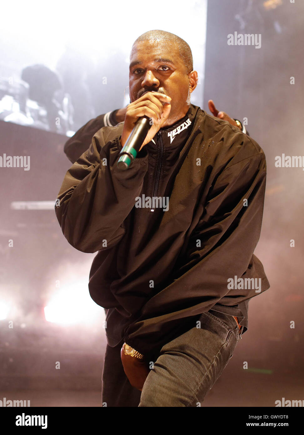 HOT 97 Summer Jam Concert held at the Metlife Stadium - Performances  Featuring: Kanye West Where: East Rutherford, New Jersey, United States  When: 05 Jun 2016 Stock Photo - Alamy