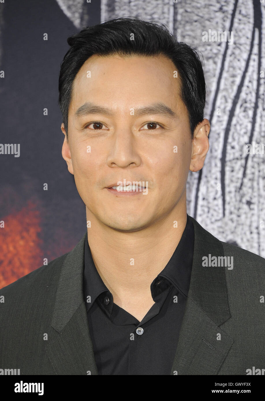 Premiere of 'Warcraft' - Arrivals  Featuring: Daniel Wu Where: Los Angeles, California, United States When: 07 Jun 2016 Stock Photo