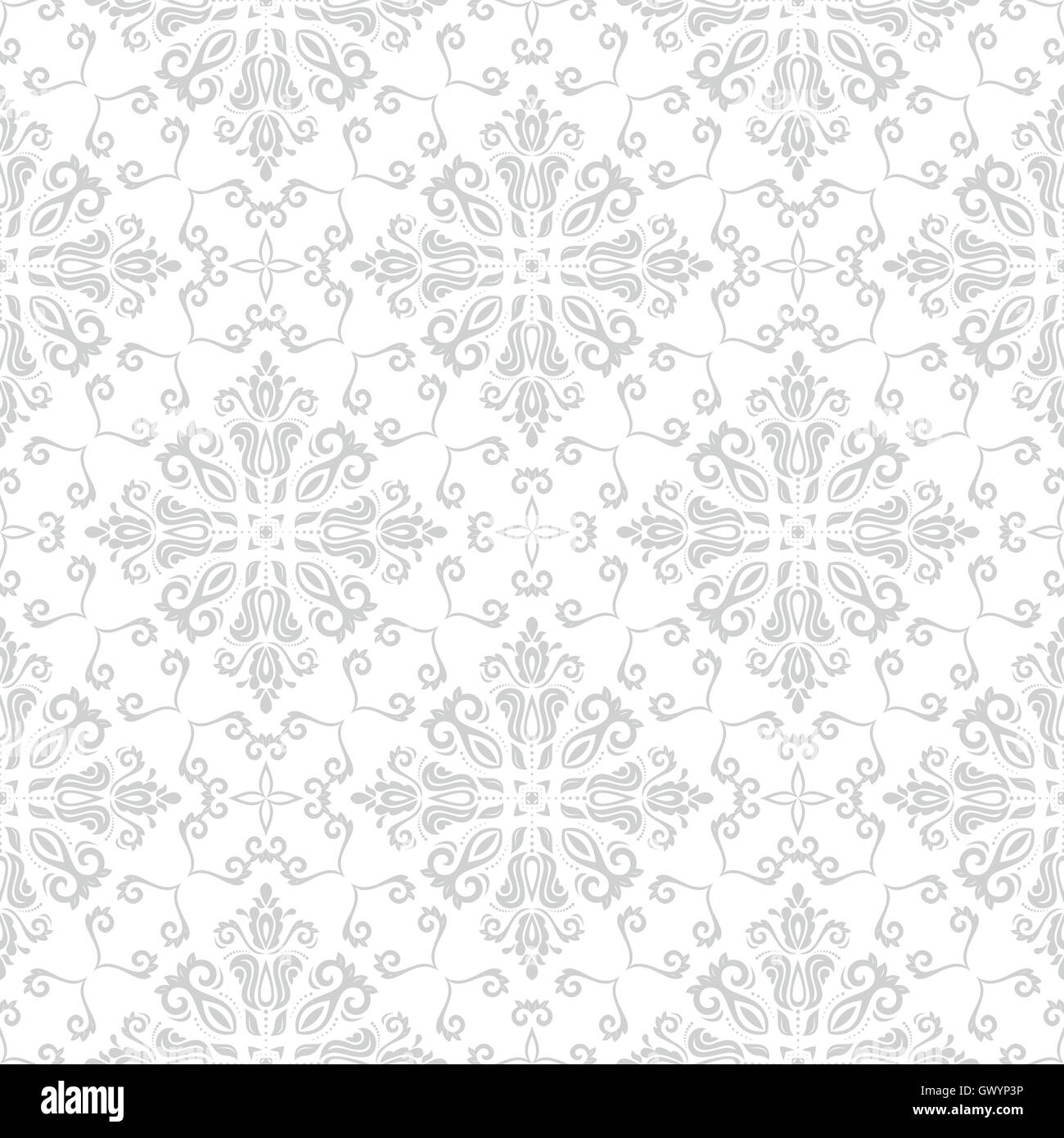 Seamless Vector Baroque Pattern Stock Vector Image & Art - Alamy