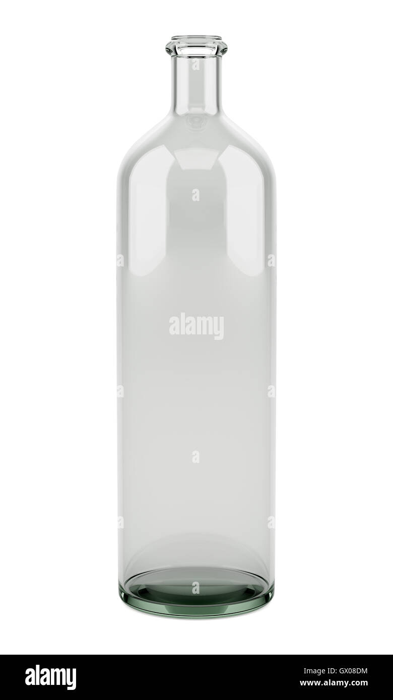 empty bottle isolated on white background Stock Photo - Alamy
