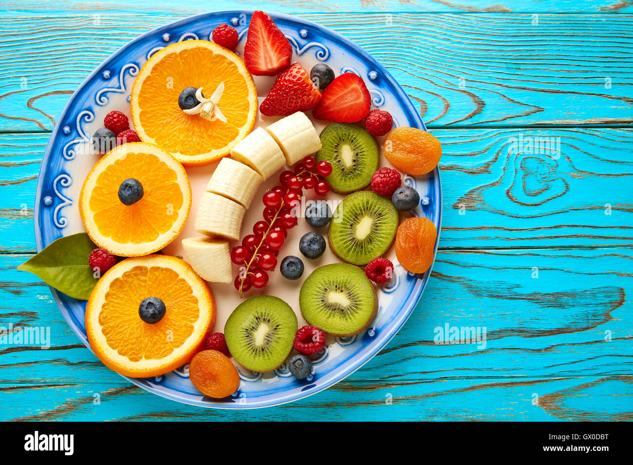 Orange and banana fruit salad hi-res stock photography and images - Alamy