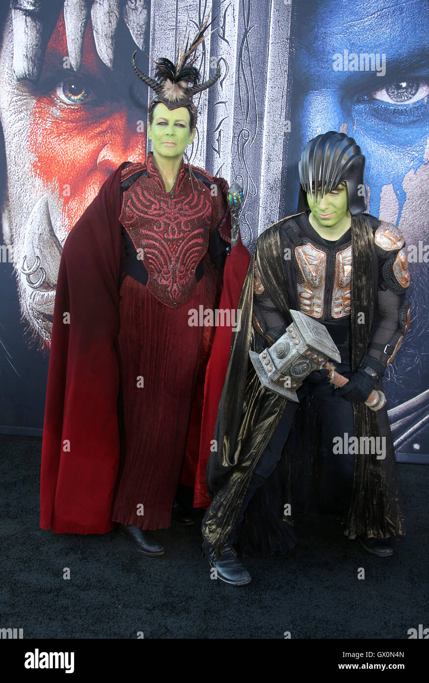 Premiere Of Universal Pictures' "Warcraft" Featuring Jamie Lee Curtis