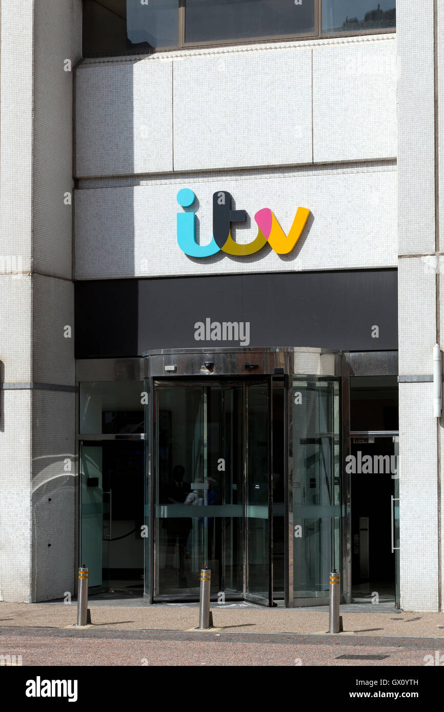 Kent House headquarters of British Television channel 3, ITV Stock