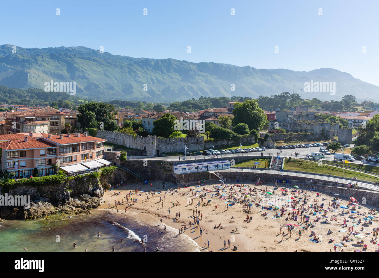 Llanes, asturias Stock Photo