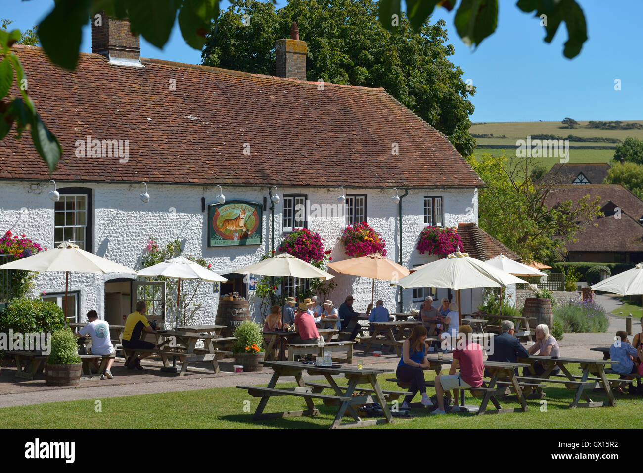 Tiger Inn, East Dean, East Sussex, England. UK Stock Photo Alamy