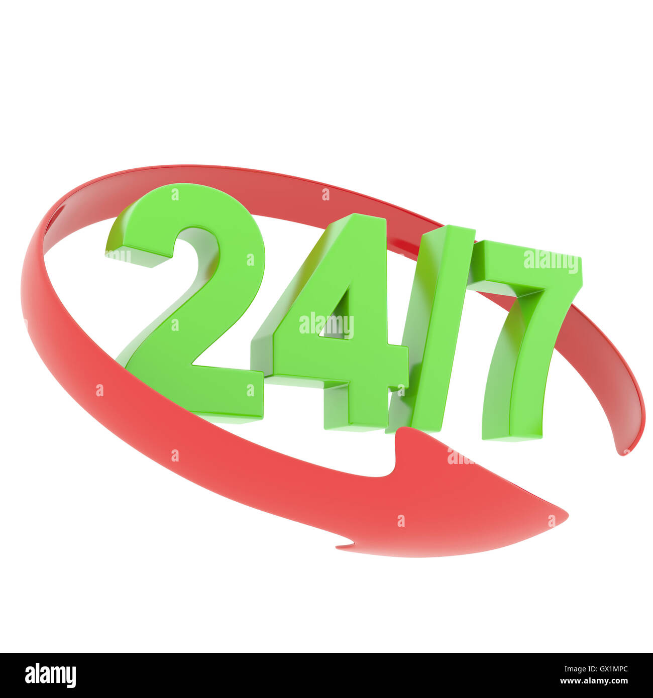 Round the clock Stock Photo - Alamy
