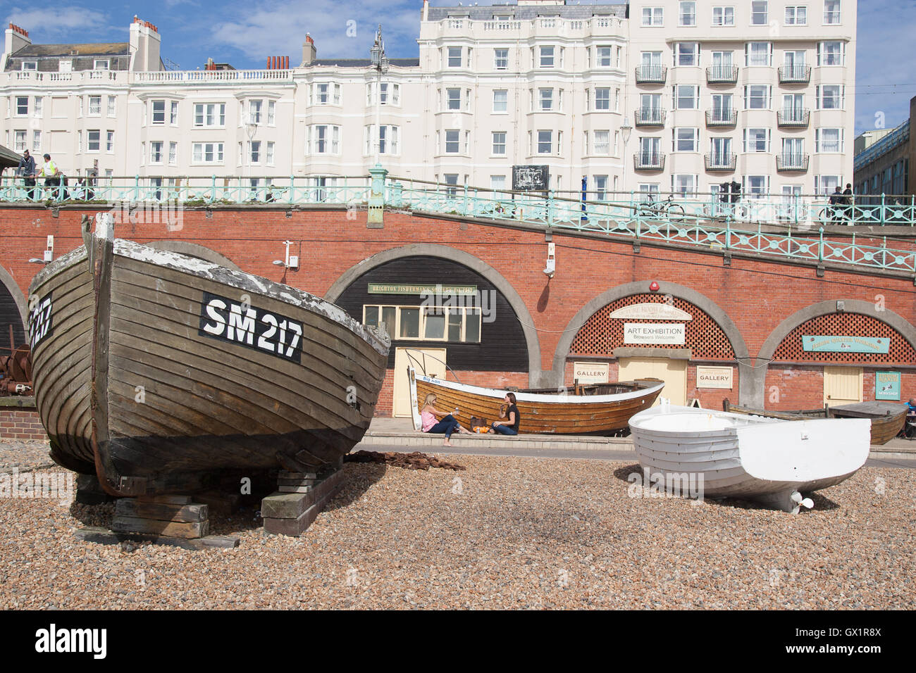 Brighton seafront East Sussex England UK Europe Stock Photo