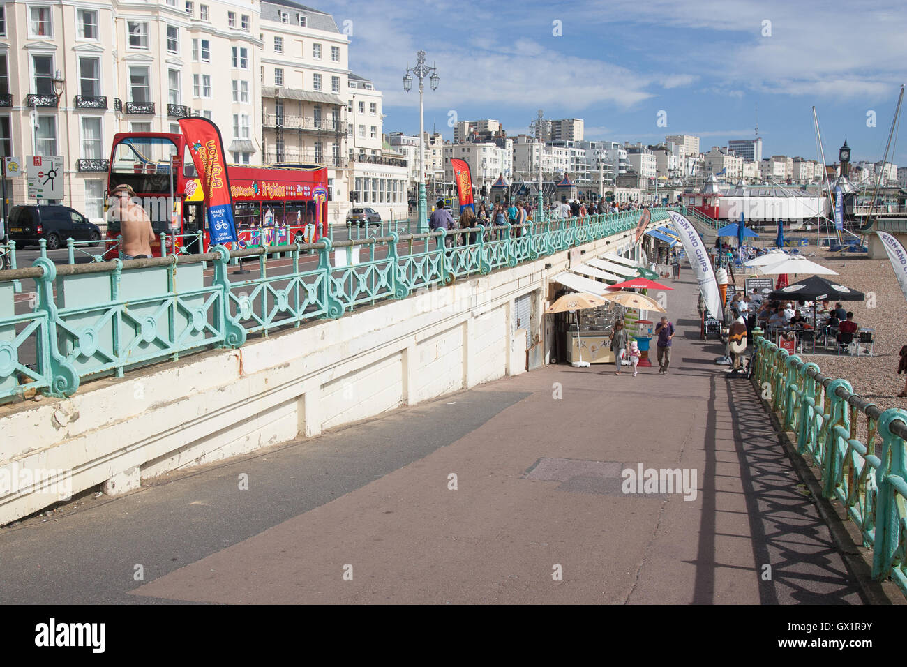 Brighton seafront East Sussex England UK Europe Stock Photo