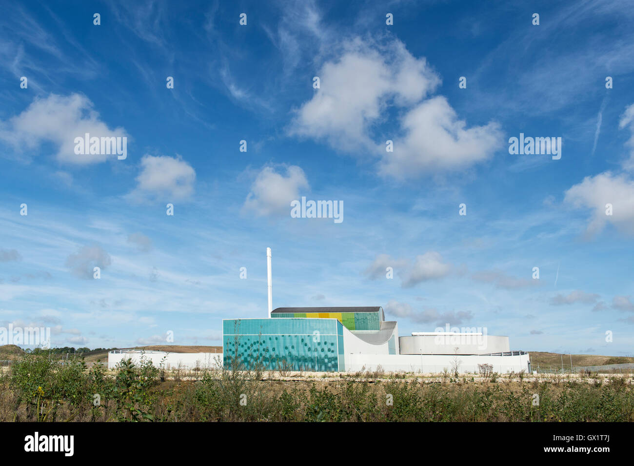 Ardley Energy Recovery Facility. Ardley Incinerator. Oxfordshire. UK