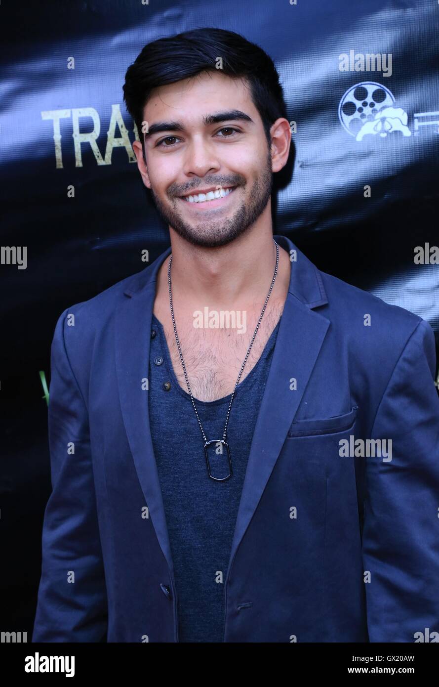 Actors and guests walk the red carpet at the film premiere of 'Traded ...
