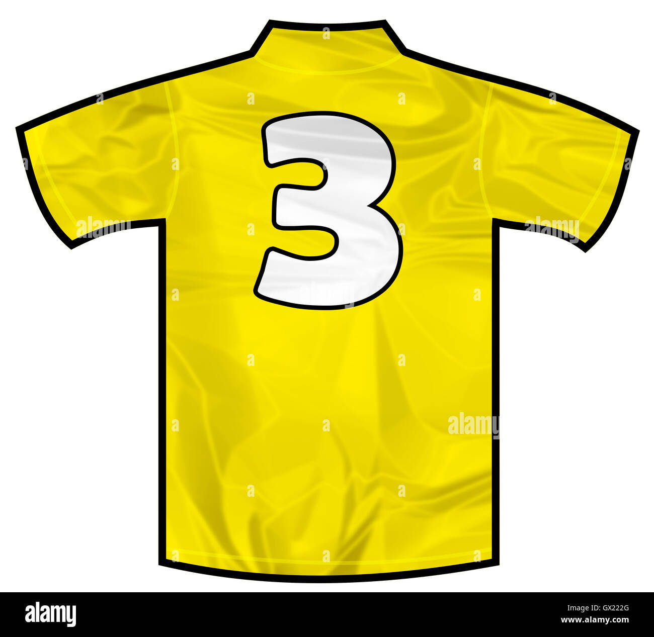 soccer jersey number 3