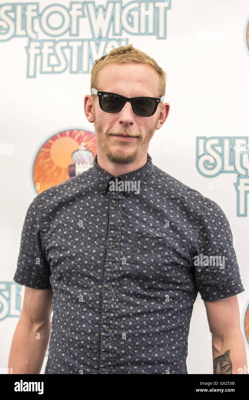 Laurence Fox was at the Isle of Wight Festival today. His debut album