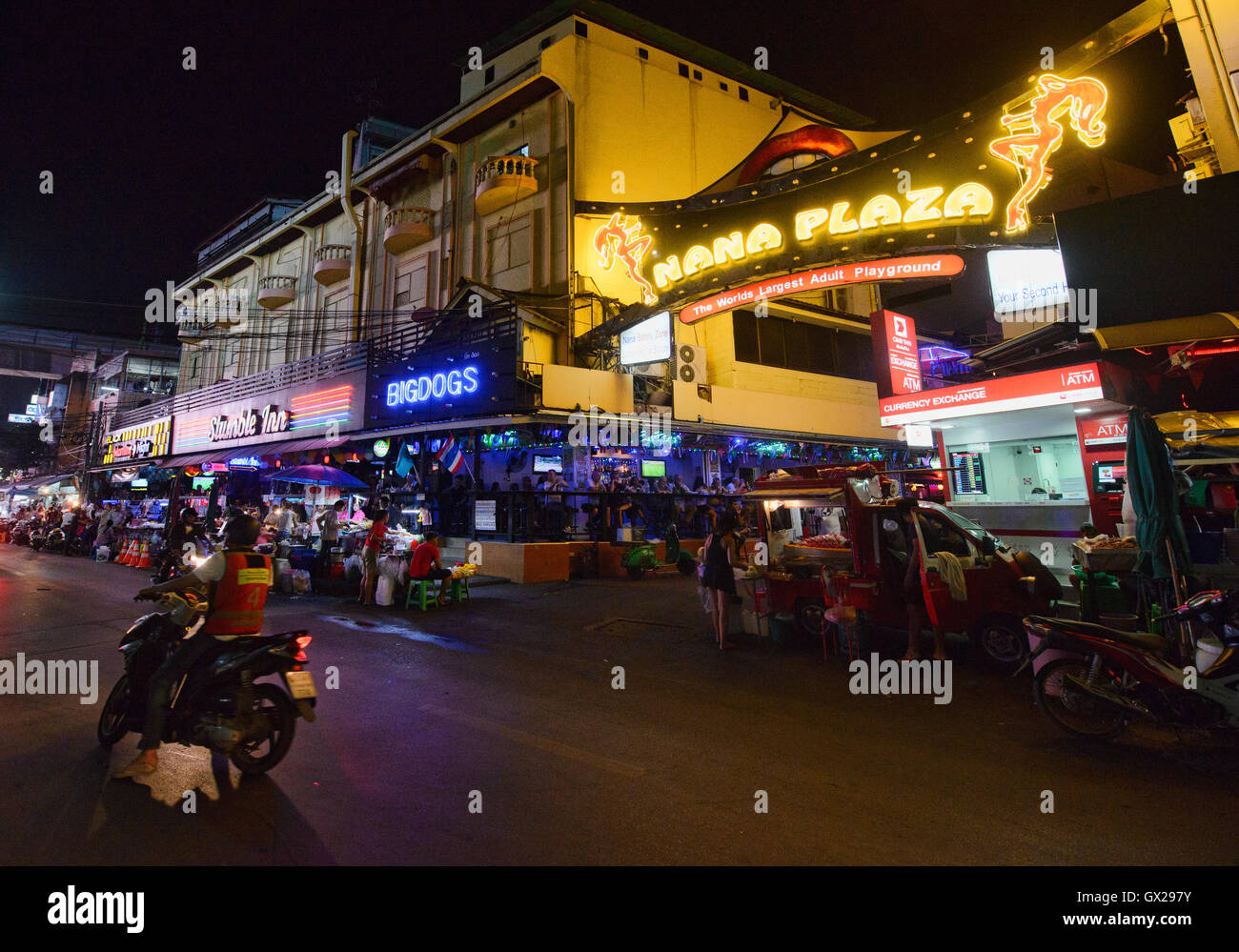 Nana entertainment plaza bangkok thailand hires stock photography and
