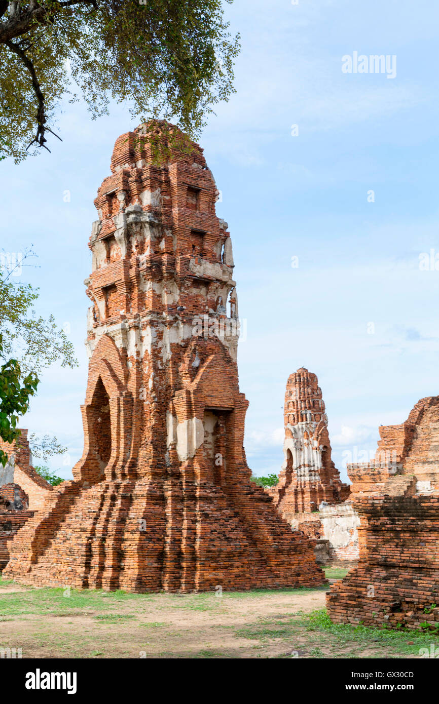 Temples in ayutthaya hi-res stock photography and images - Alamy