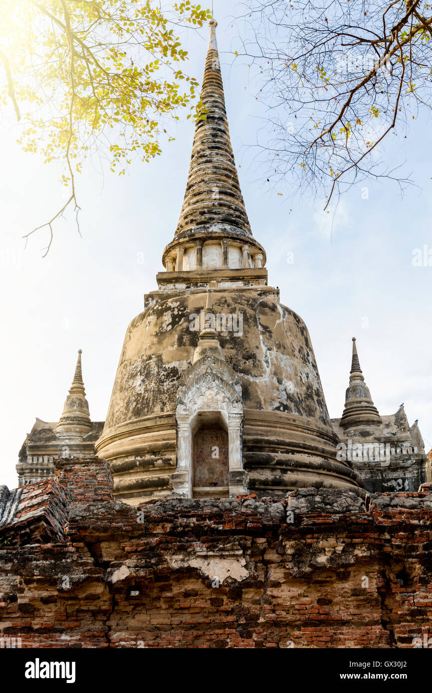 Temples in ayutthaya hi-res stock photography and images - Alamy