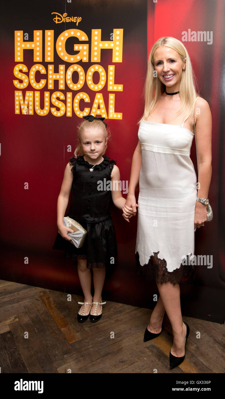 Naomi Isted and her daughter attend a 10 Year Anniversary sing-along