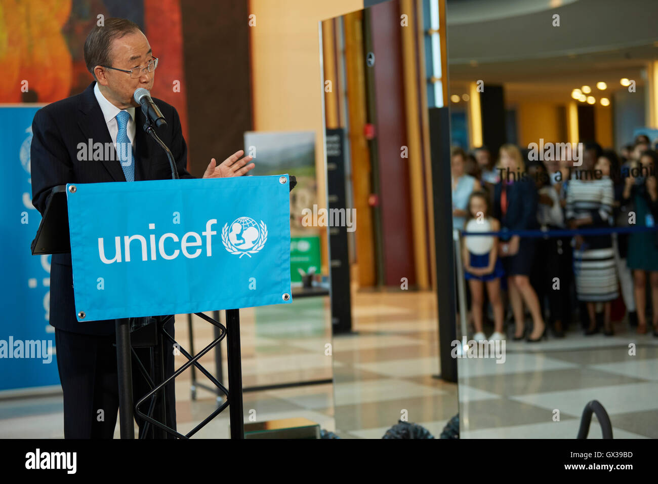 New York, United States. 14th Sep, 2016. US: UN Secretary-General Ban ...