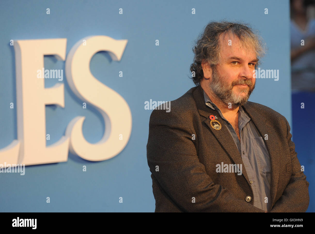 London, UK. 15th September, 2016. 15th Sep, 2016. Peter Jackson attends the World Premiere of 'The Beatles: Eight Days A Week - The Touring Years' at Odeon Leicester Square. Credit:  Ferdaus Shamim/ZUMA Wire/Alamy Live News Stock Photo