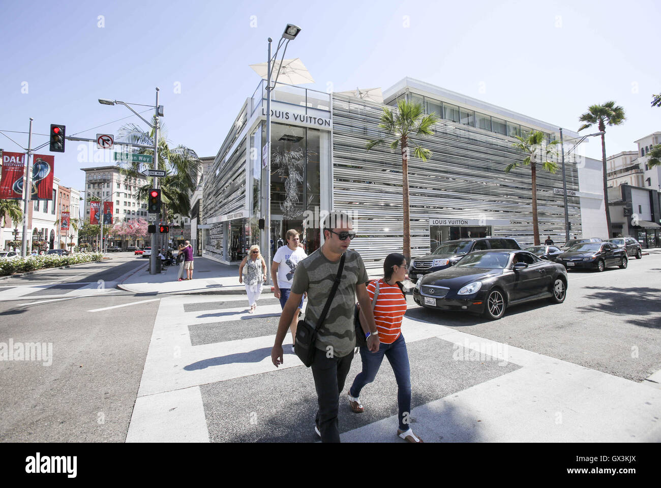 Los Angeles, California, USA. 30th Aug, 2016. Louis Vuitton store - 295 N  Rodeo Dr, Beverly Hills, CA 90210. © Ringo Chiu/ZUMA Wire/Alamy Live News  Stock Photo - Alamy