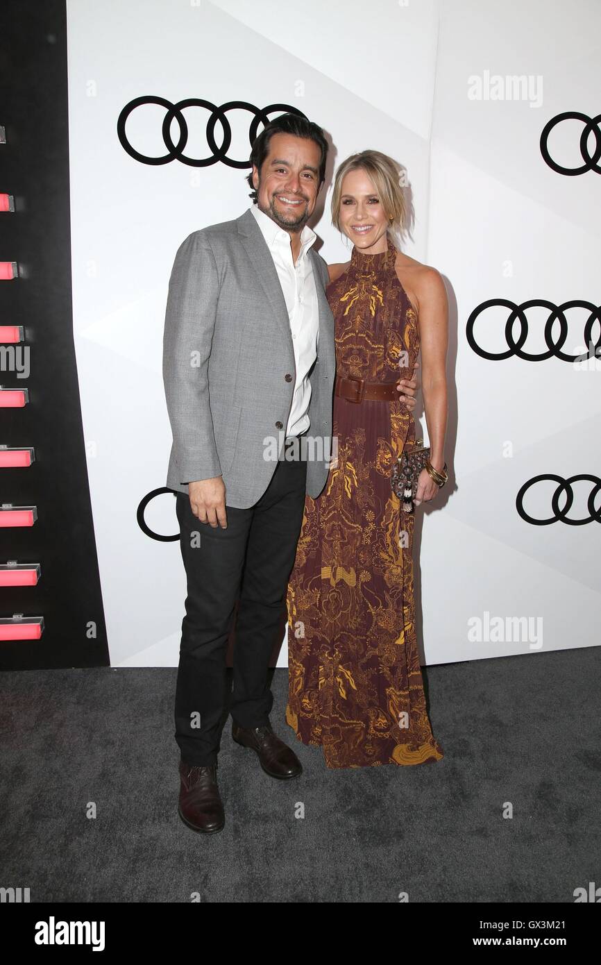 Los Angeles, CA, USA. 15th Sep, 2016. Rich Orosco, Julie Benz at