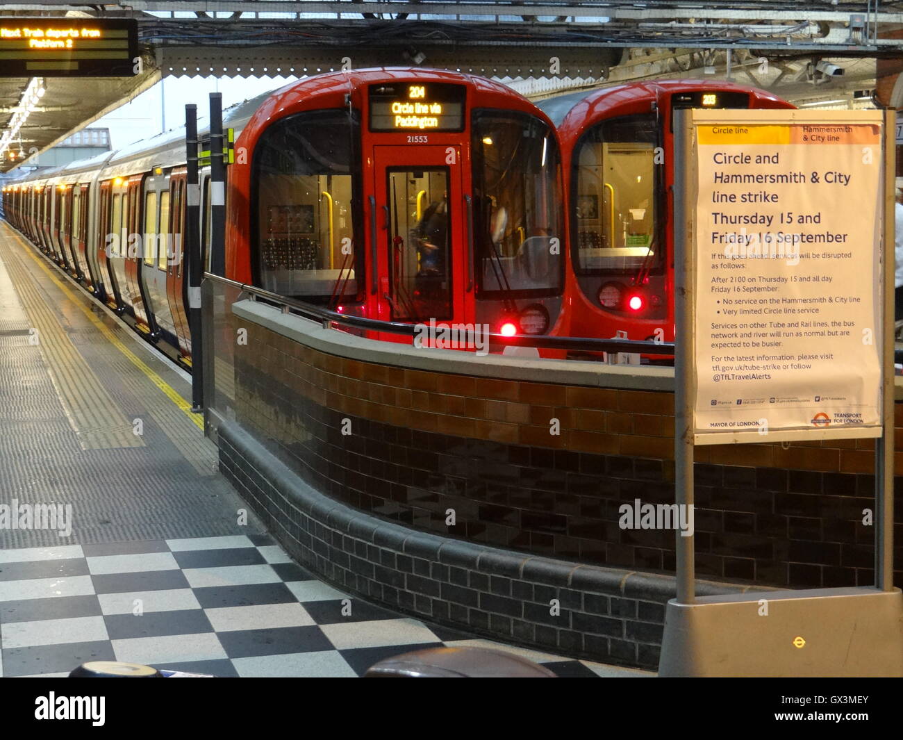 Hammersmith And City Line High Resolution Stock Photography and Images