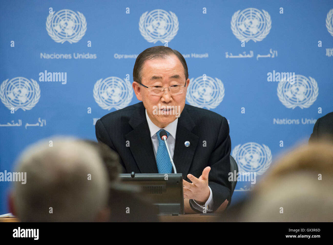 New York, United States. 14th Sep, 2016. United Nations Secretary ...