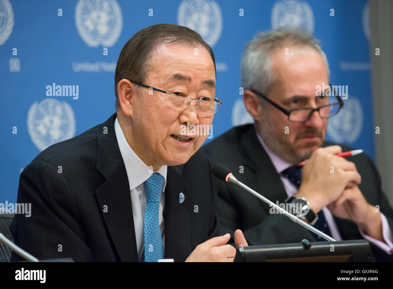 New York, United States. 14th Sep, 2016. United Nations Secretary ...