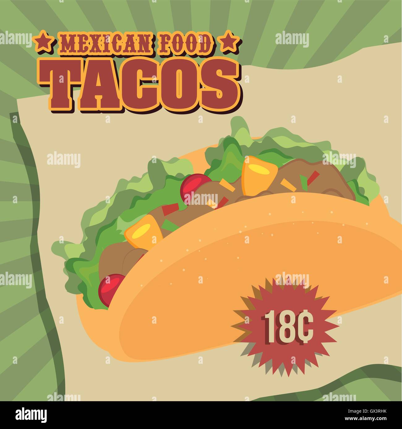 cartoon fast food design design Stock Vector Image & Art - Alamy