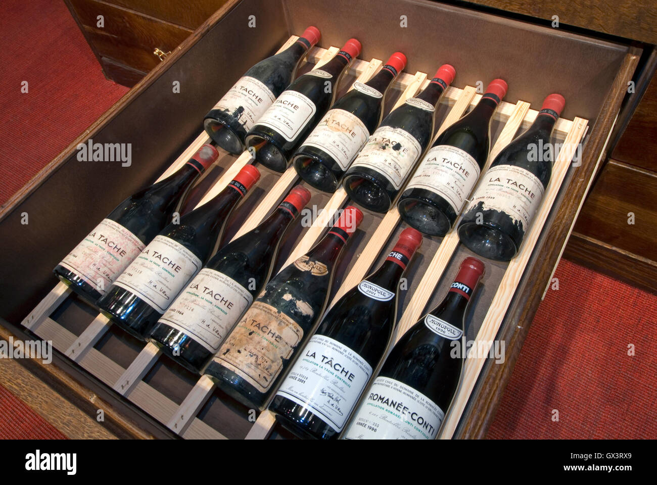 ‘LA TACHE’ LUXURY FINE RED WINE COLLECTION Private collection of