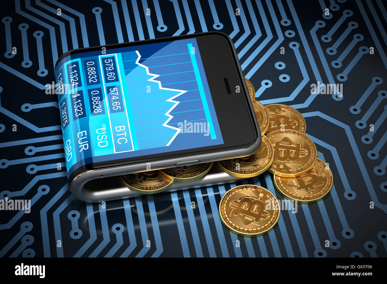 Mobile phone printed circuit board hi-res stock photography and images ...