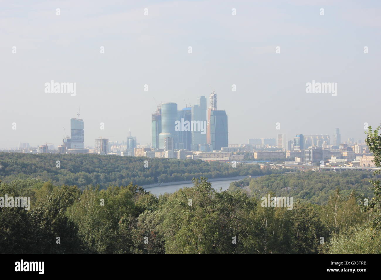 Moscow, Vorobyevy Gory: observation deck 20 Moscow, Vorobyevy Gory: observation deck 14