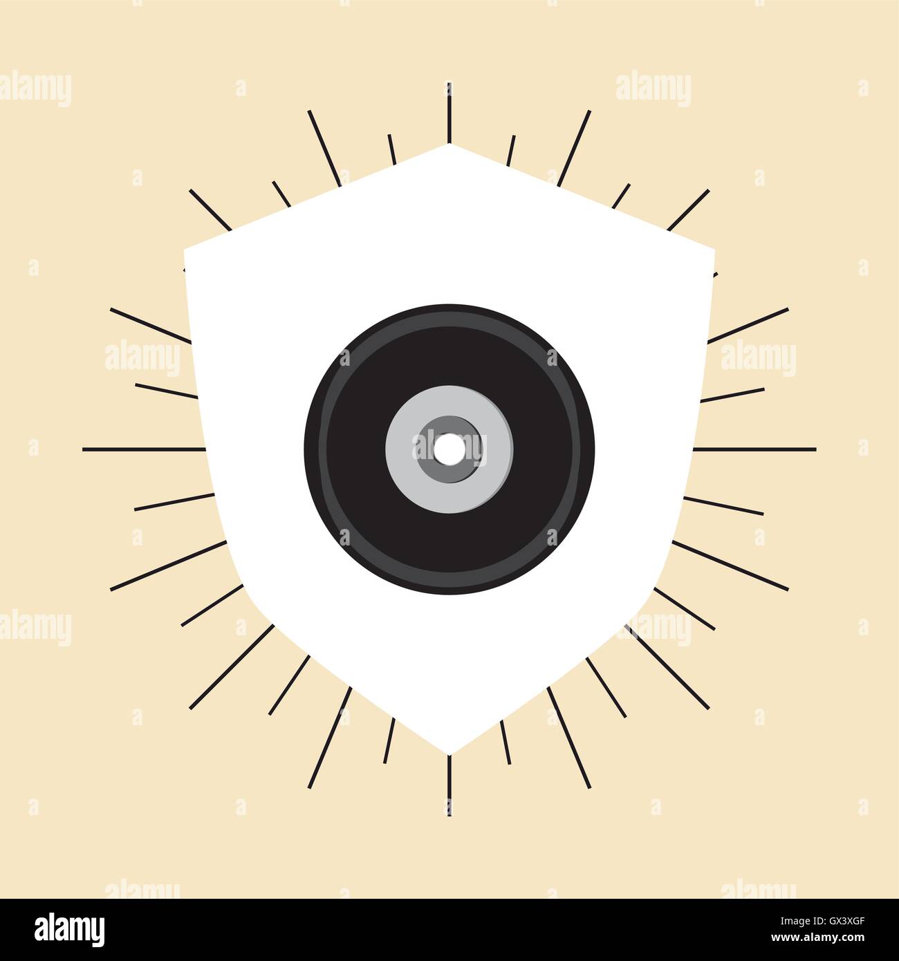 hipster style emblem image Stock Vector Image & Art - Alamy