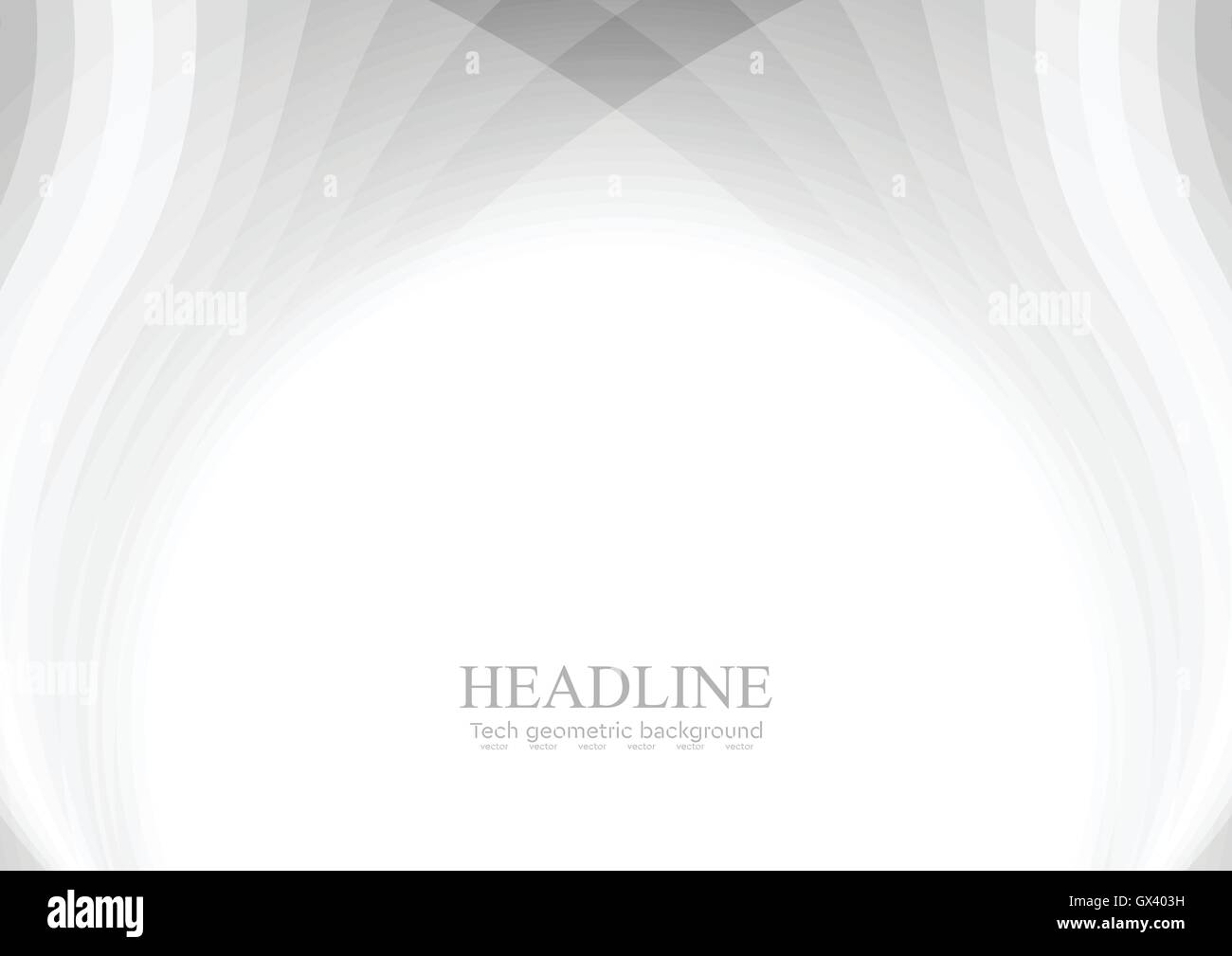 Abstract grey white wavy pattern background. Vector illustration design ...