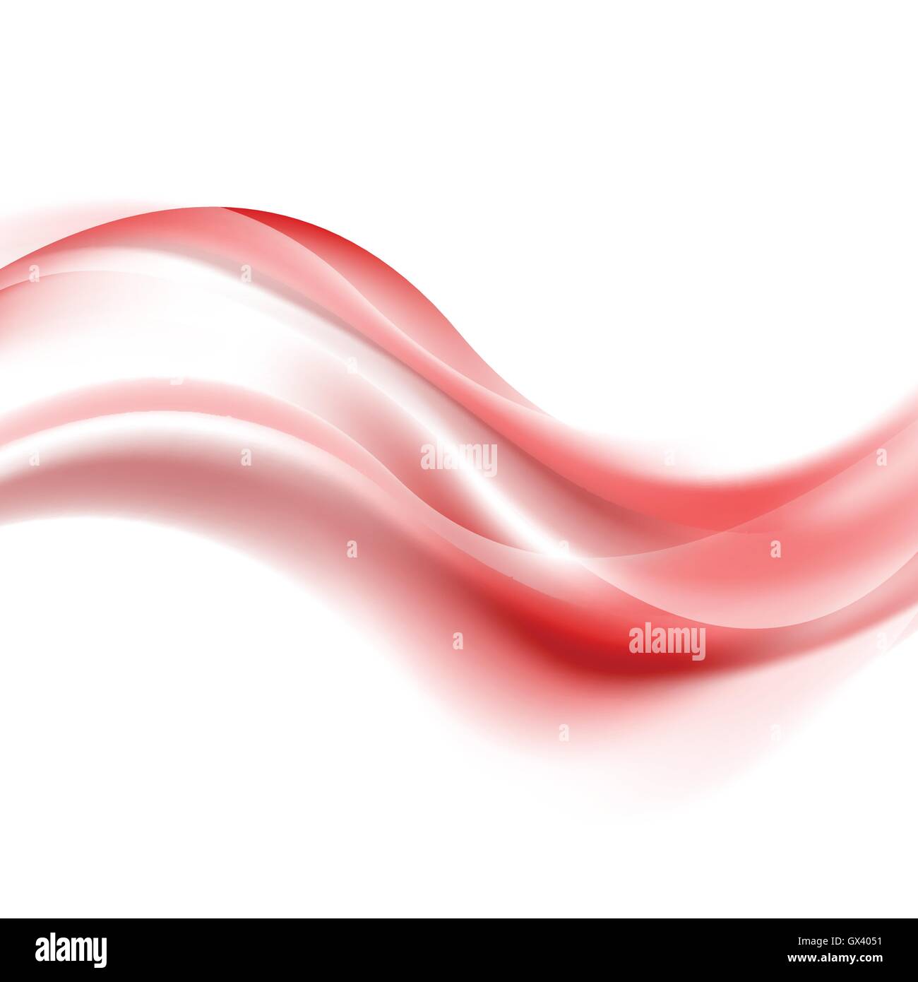 Abstract light red wavy lines background. Vector waves illustration design  Stock Vector Image & Art - Alamy