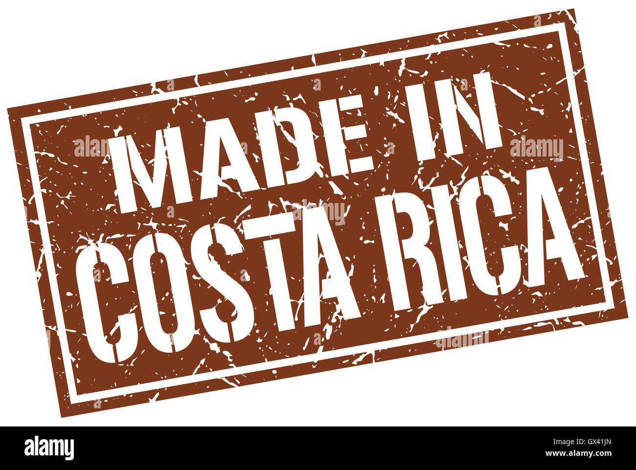 made in Costa Rica stamp Stock Vector Image & Art Alamy
