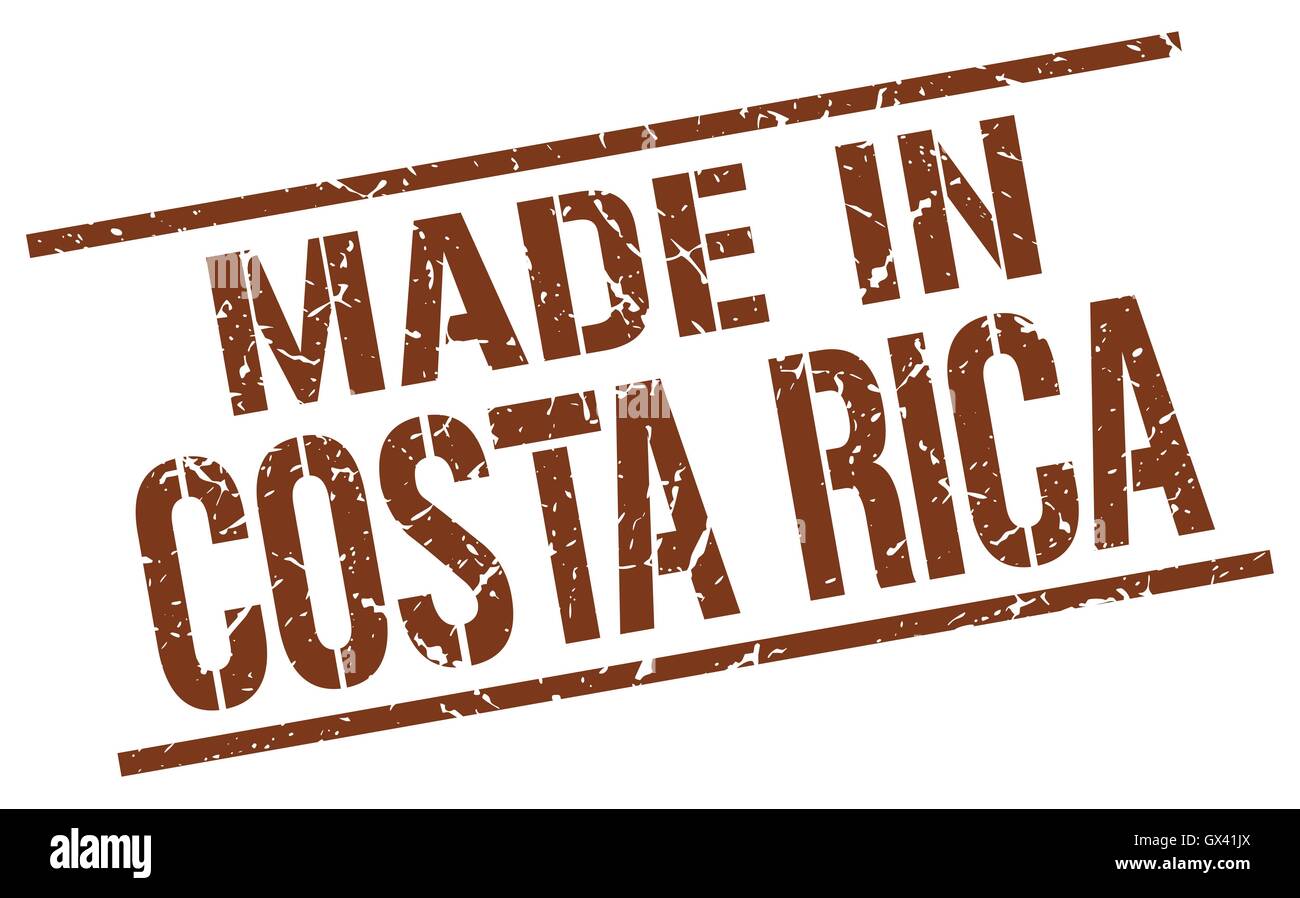 made in Costa Rica stamp Stock Vector Image & Art Alamy