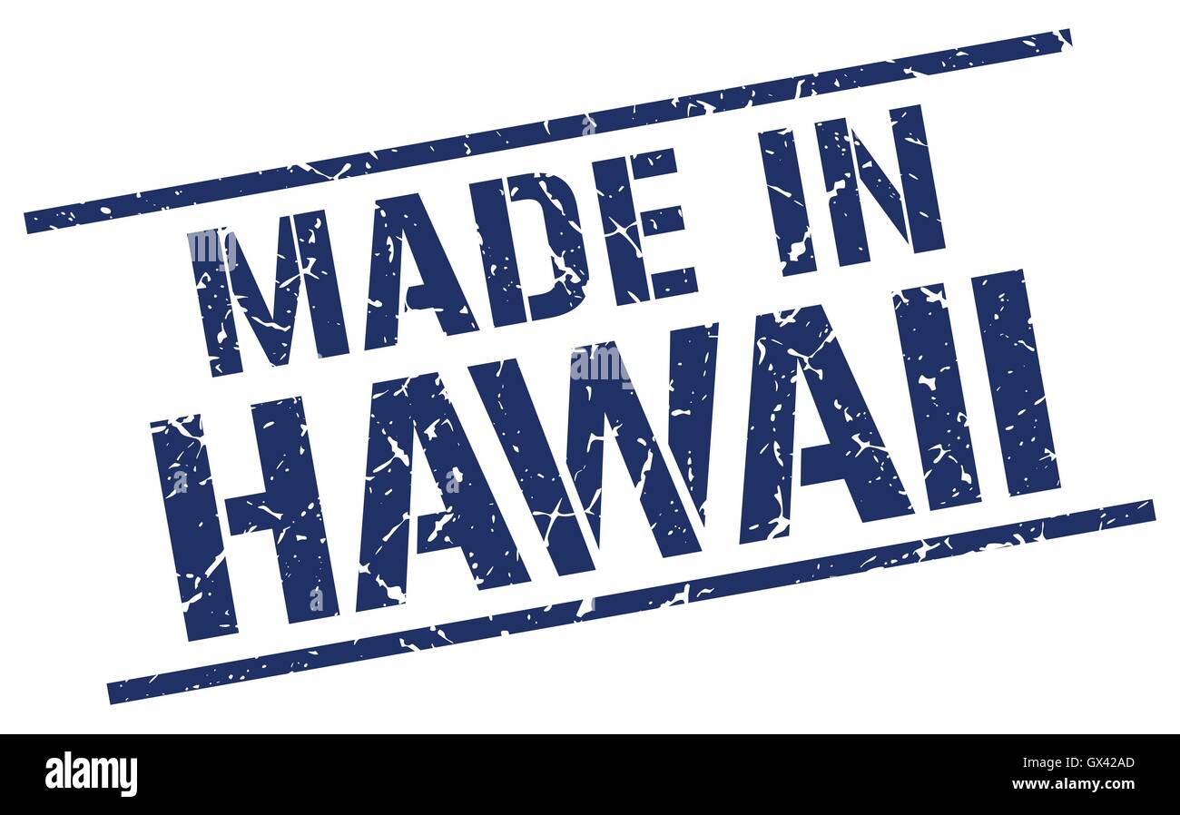 made in Hawaii stamp Stock Vector Image & Art Alamy