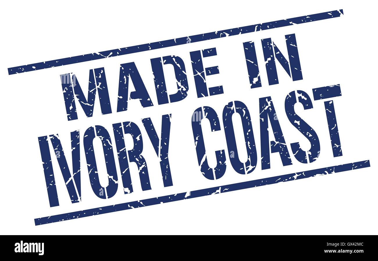 made in Ivory Coast stamp Stock Vector Image & Art Alamy