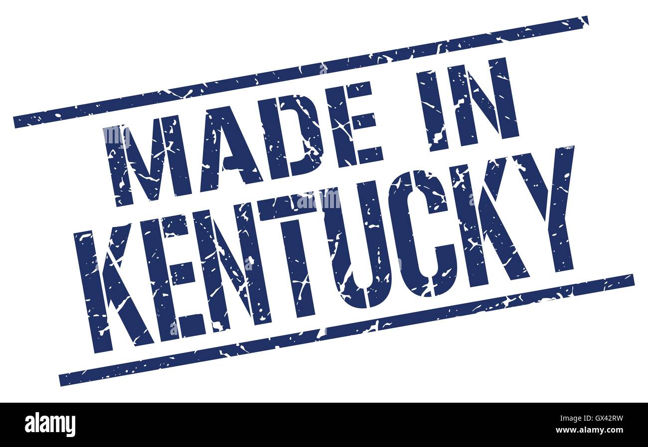 made in Kentucky stamp Stock Vector Image & Art Alamy
