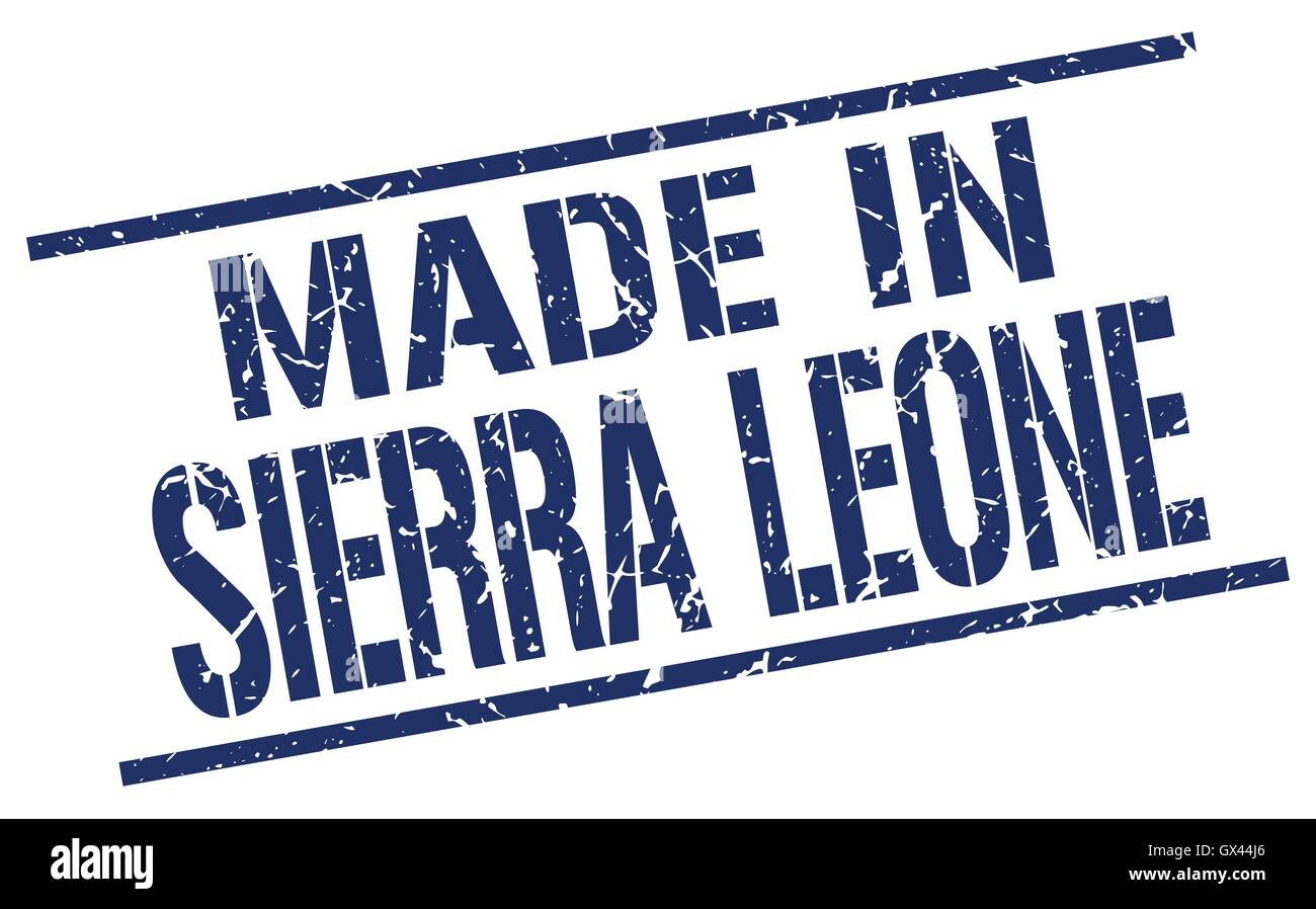 made in Sierra Leone stamp Stock Vector Image & Art - Alamy