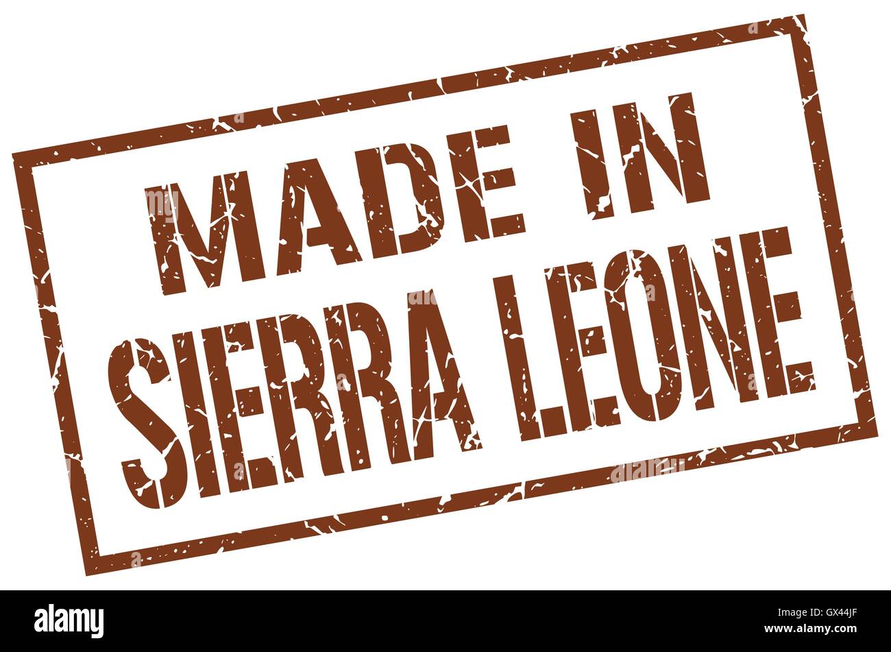 made in Sierra Leone stamp Stock Vector Image & Art - Alamy