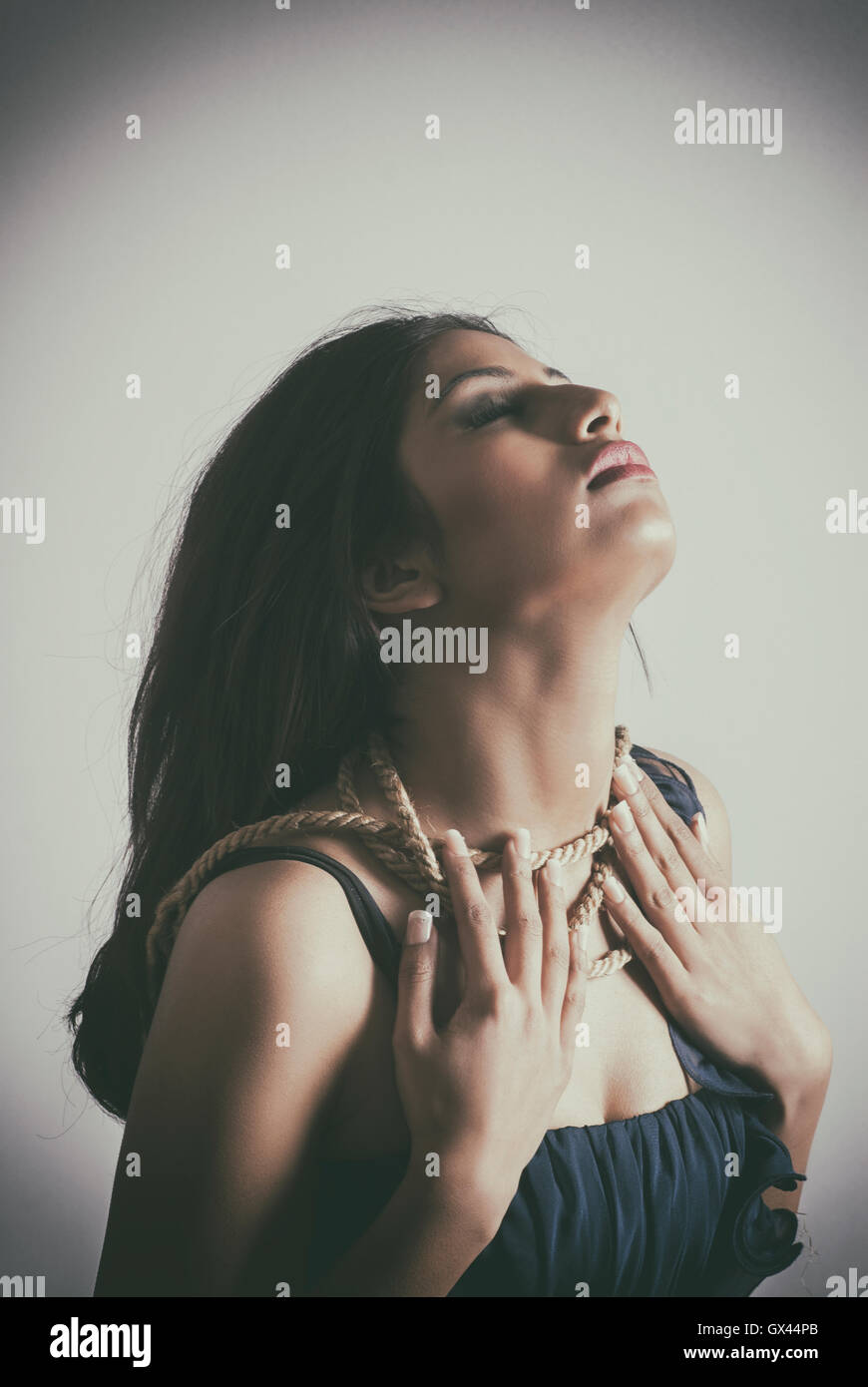 Women neck rope hires stock photography and images Alamy