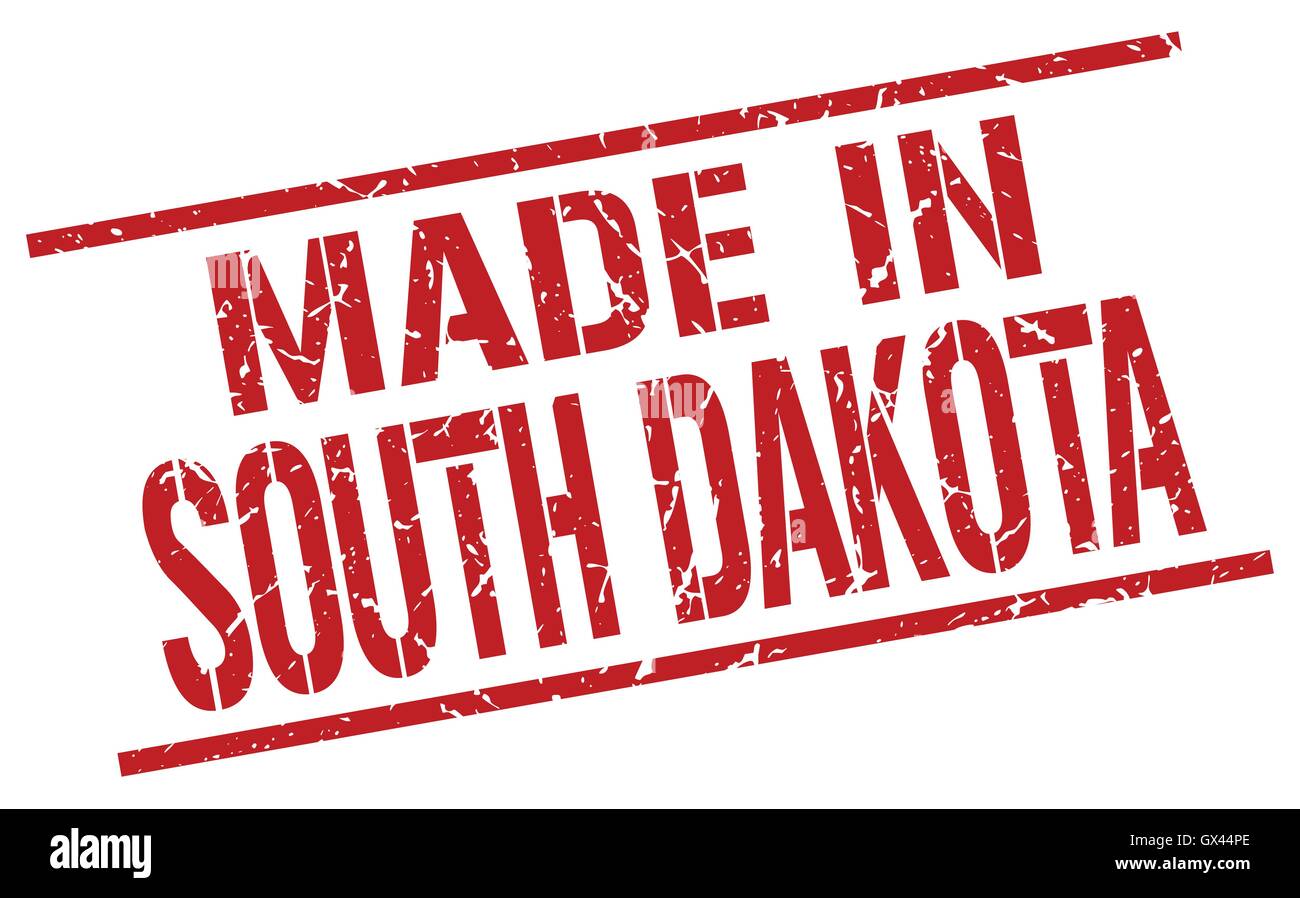 made in South Dakota stamp Stock Vector Image & Art - Alamy
