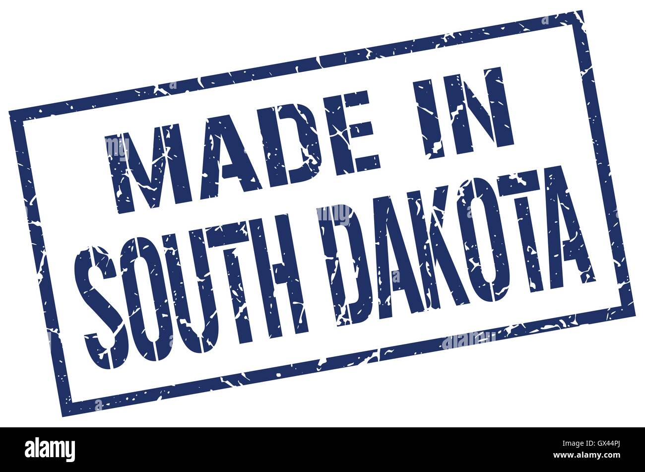 made in South Dakota stamp Stock Vector Image & Art - Alamy
