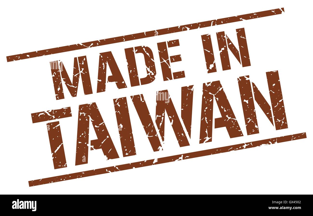 made in Taiwan stamp Stock Vector Image & Art Alamy