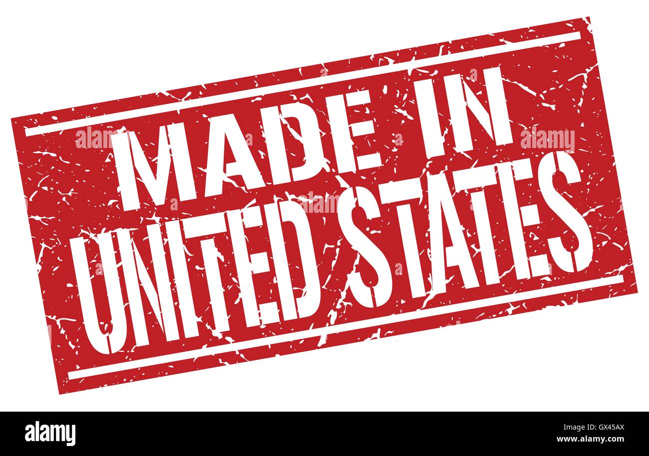 made in United States stamp Stock Vector Image & Art - Alamy