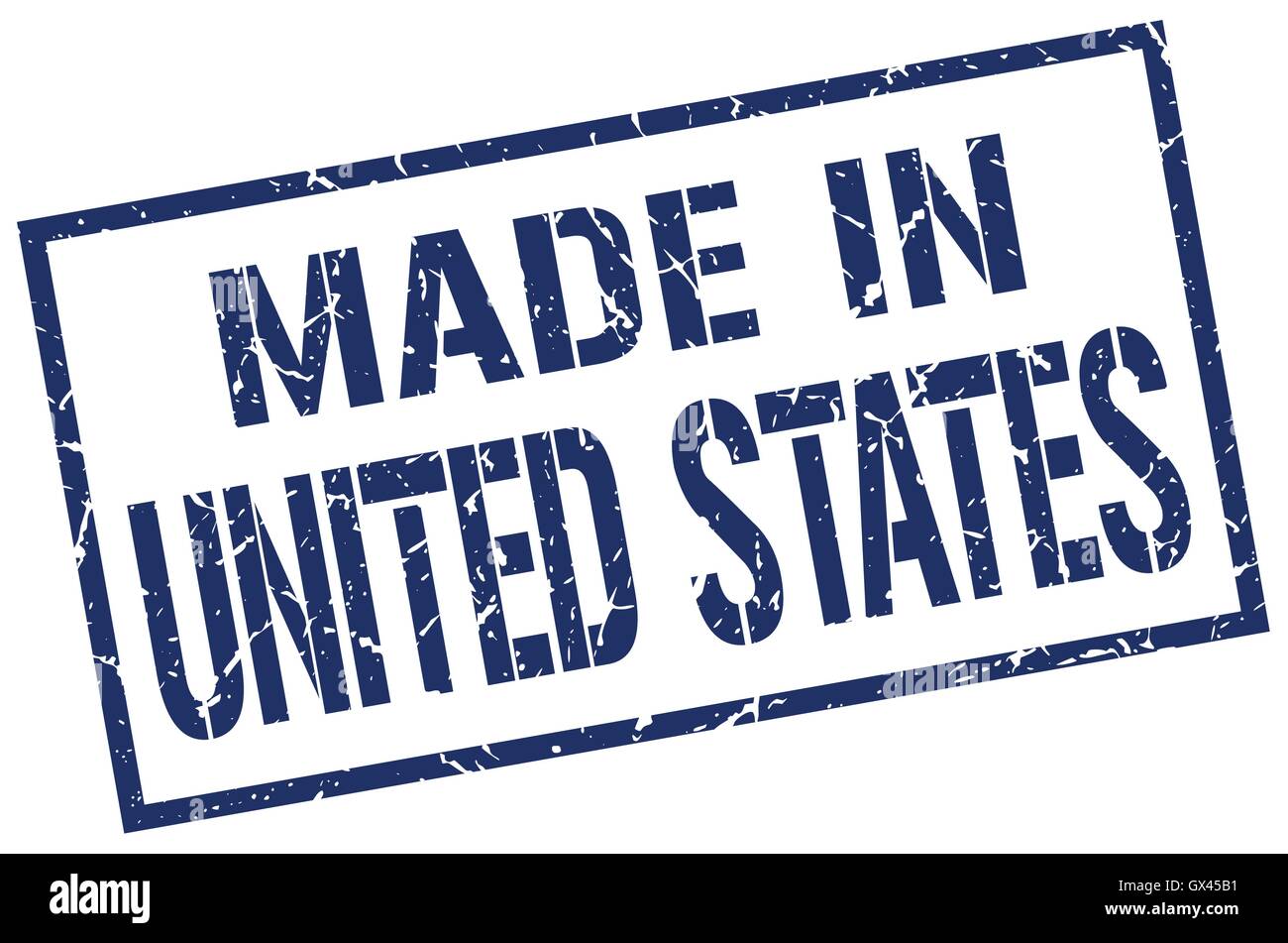 made in United States stamp Stock Vector Image & Art - Alamy