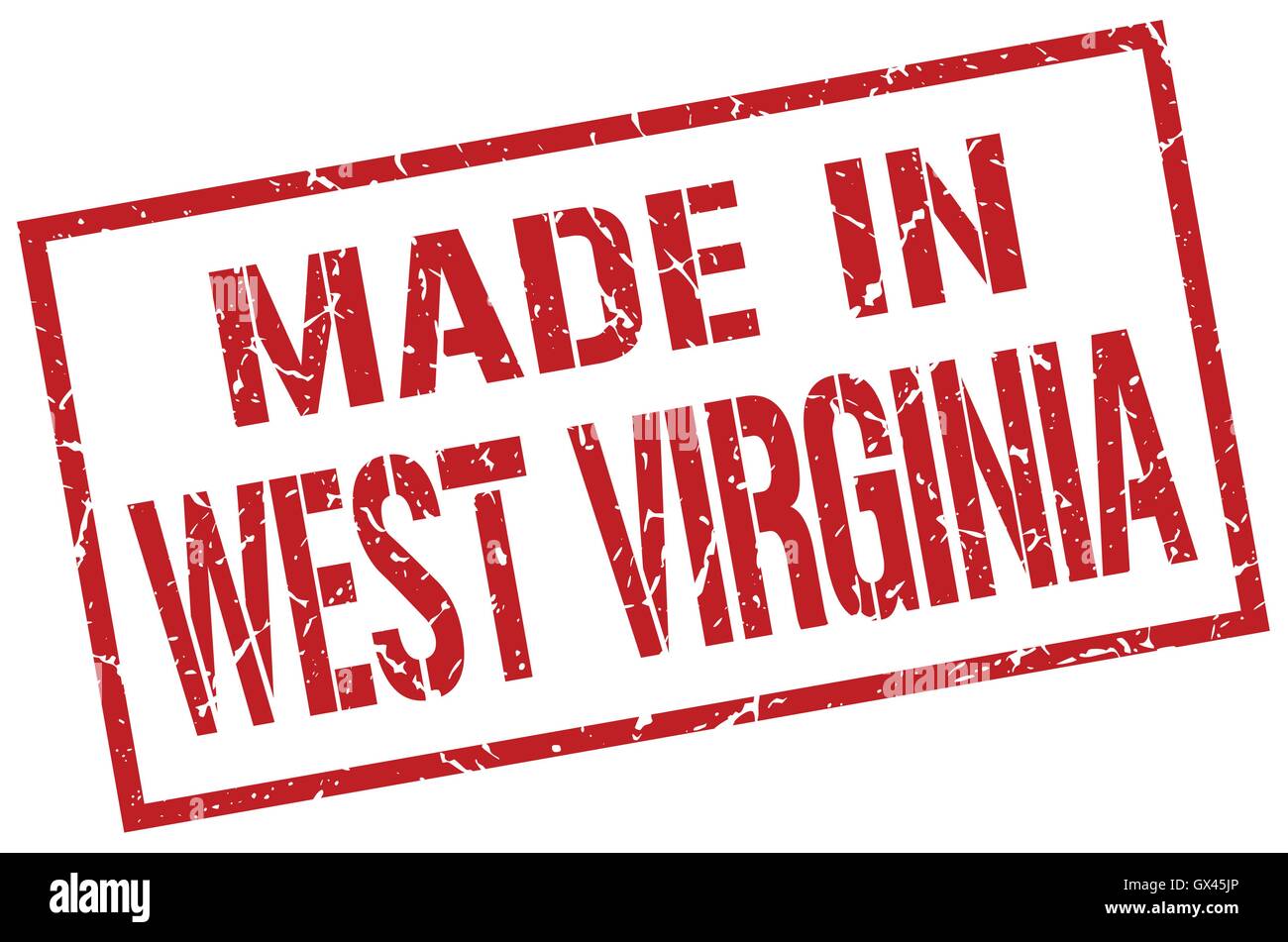 made in West Virginia stamp Stock Vector Image & Art Alamy